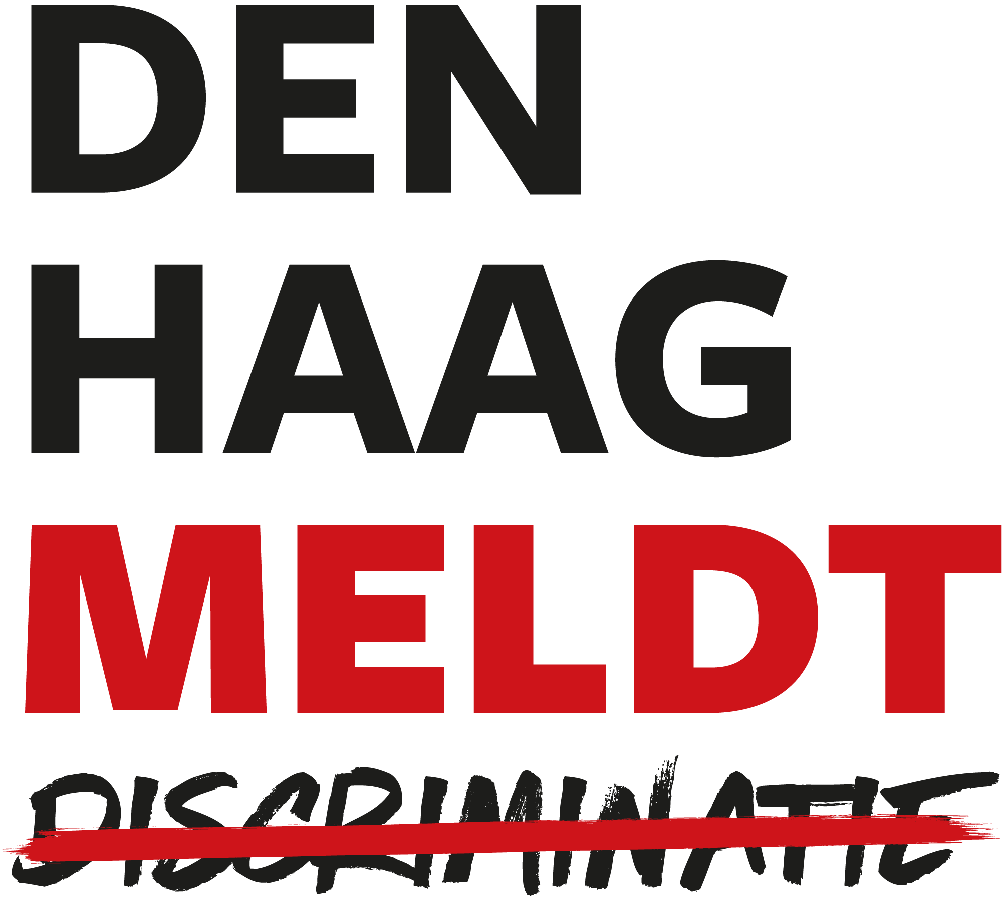 Logo Meld Discrimiatie - Ga naar www.denhaagmeldt.nl